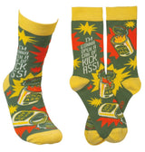 PRIMITIVES BY KATHY ‘I’M GONNA OPEN A CAN OF KICK ASS’ - Novelty Socks for Less