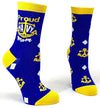 FABDAZ Brand Ladies PROUD NAVY MOM Socks - Novelty Socks for Less