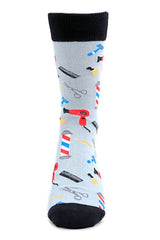 PARQUET Brand Ladies BARBER SHOP Socks - Novelty Socks for Less