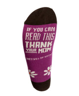 PRIMITIVES BY KATHY LOL SOCKS ‘OMG MY MOTHER’ Unisex - Novelty Socks for Less