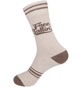 FUNATIC BRAND Unisex Socks ‘FREE BALLIN’ - Novelty Socks for Less