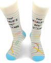 PARQUET Brand Men’s THE WORLD’S BEST TEACHER’ Socks - Novelty Socks for Less