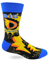 FABDAZ BRAND MEN’S ‘BIG D ENERGY’ SOCKS - Novelty Socks for Less