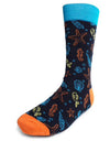 PARQUET BRAND Men’s BEACH THEMED Socks - Novelty Socks for Less